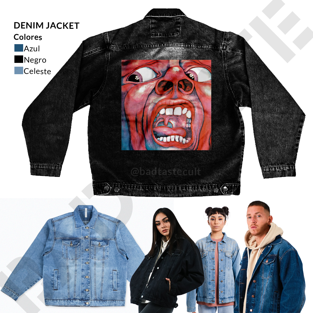 BAD TASTE Concept Store - Denim Jacket / Casaca Jean: King Crimson