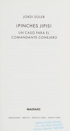 Pinches Jipis - Jordi Soler