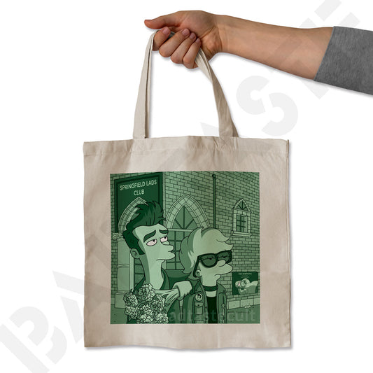 [Tote Bag] Morrissey / Los Simpsons 'Panic on the Streets of Springfield'