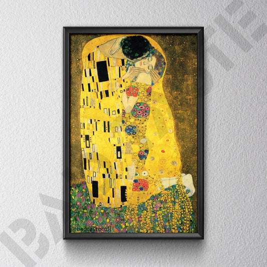 [CUADRO] El beso (Gustav Klimt, 1907-8)