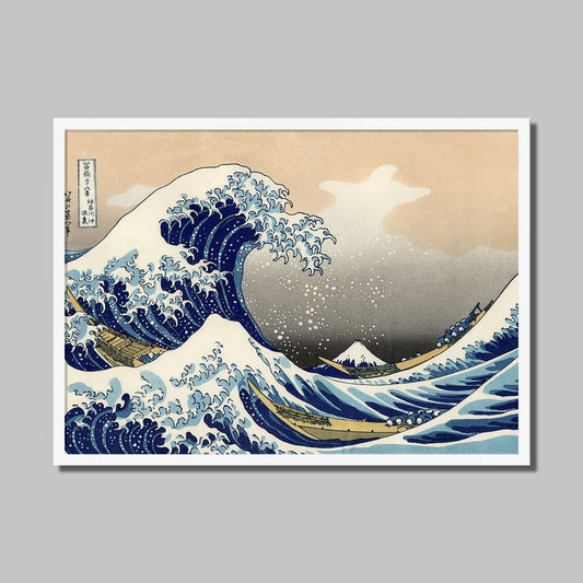 [CUADRO] La gran ola de Kanagawa (Hokusai, 1830-1833)