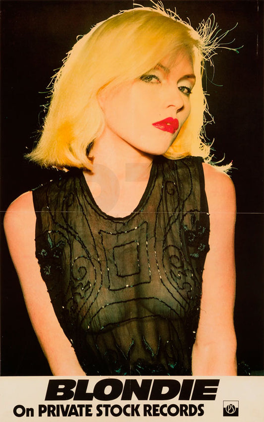 [CUADRO] Blondie (póster promocional EEUU, 1976)