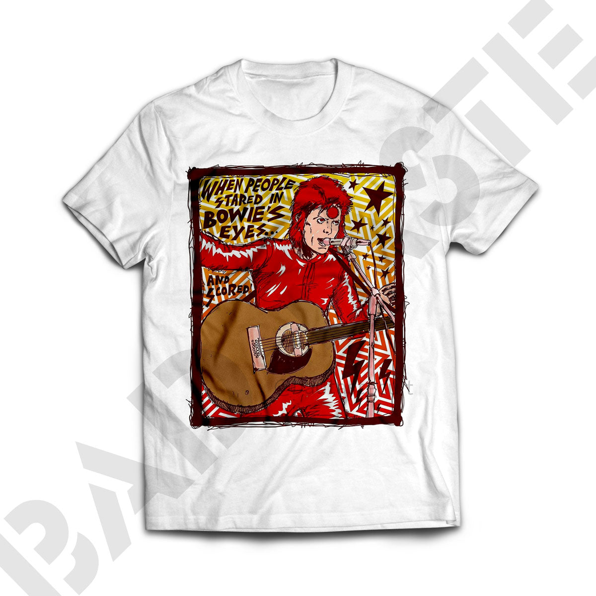 [POLO] David Bowie 'Ziggy Stardust Illustration'