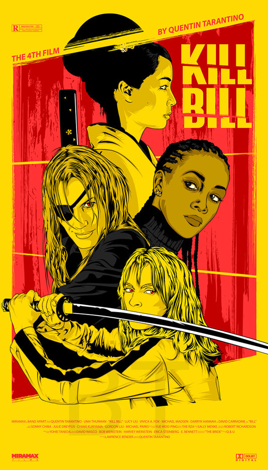 [CUADRO] Kill Bill: Volumen 1 (Dir. Quentin Tarantino, 2003) - Cartel Alternativo