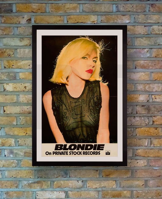 [CUADRO] Blondie (póster promocional EEUU, 1976)