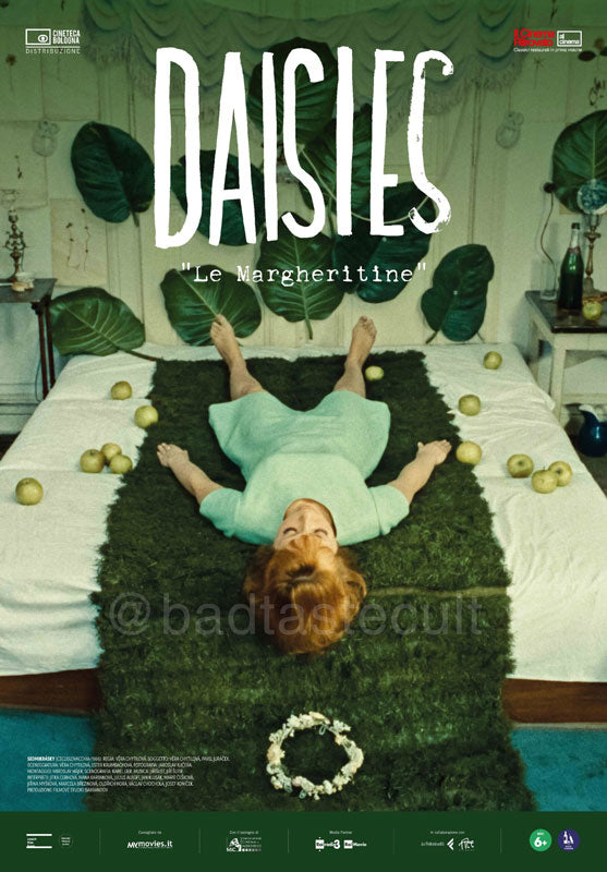 [CUADRO] Las margaritas (Dir. Vera Chytilova, 1966) - Sedmikrásky / Daisies, póster italiano