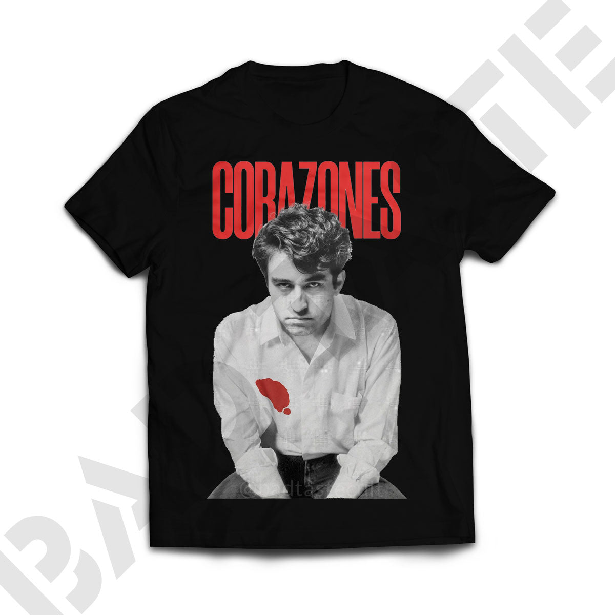[POLO] Los Prisioneros 'Corazones' - Negro