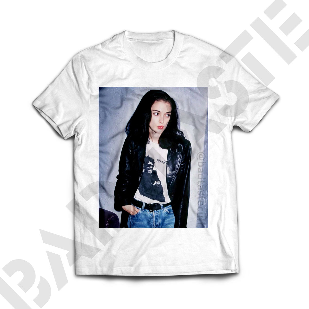 BAD TASTE Concept Store (Lima, Perú) - Polo: Winona Ryder 'Tom Waits 90s'  [Beetlejuice, El joven manos de tijera, Inocencia interrumpida] – Bad Taste  Concept Store