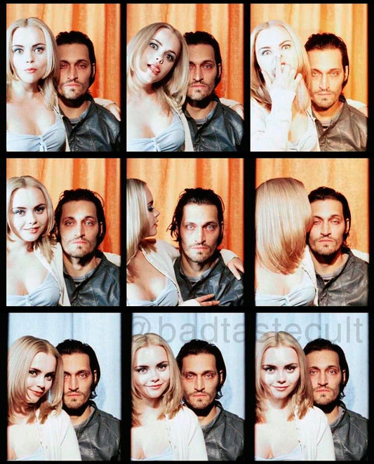 [CUADRO] Buffalo '66 (Dir. Vincent Gallo, 1998) - Gallo y Christina Ricci, Photo booth