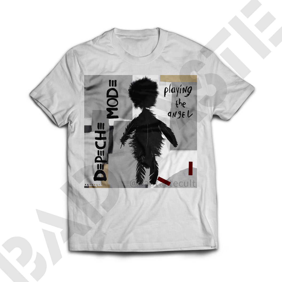 [POLO] Depeche Mode 'Playing the Angel' - Gris melange