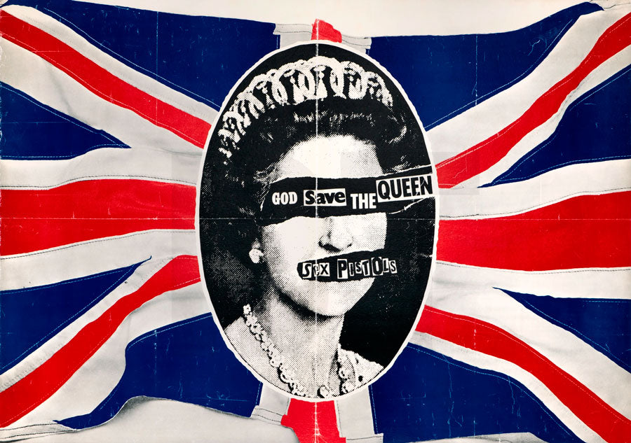 [CUADRO] Sex Pistols 'God Save The Queen' (póster promocional UK, 1977)