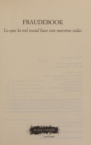 Fraudebook - Vicente Serrano Marín