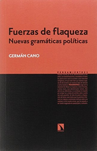 Fuerzas de Flaqueza - Germán Cano Cuenca