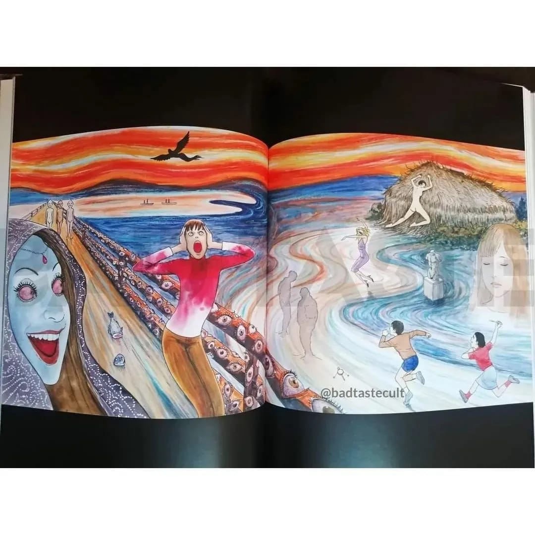 [LIBRO] Junji Ito Artwork: Mundo Grotesco, de Junji Ito (solo un ejemplar disponible)