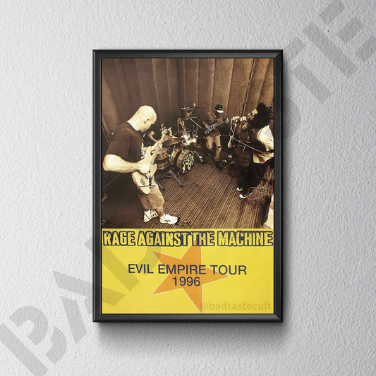 [CUADRO] Rage Against The Machine 'Evil Empire Tour 1996'