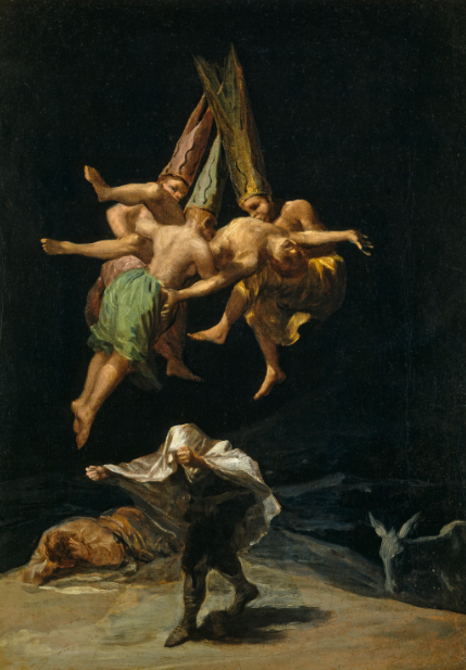 [CUADRO] Vuelo de brujas, de Francisco de Goya