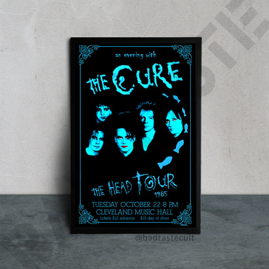 [CUADRO] The Cure 'The Head Tour 1985'