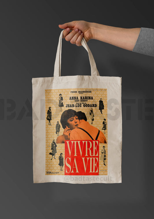 [Tote Bag] Vivir su vida (1962), de Jean-Luc Godard