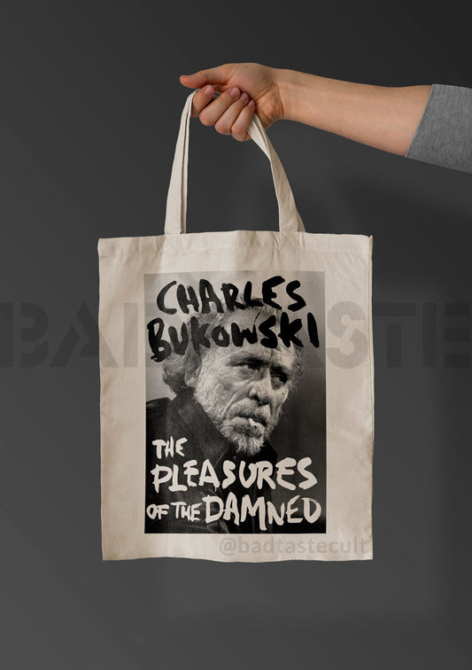 [Tote Bag] Charles Bukowski 'The Pleasures of the Damned'